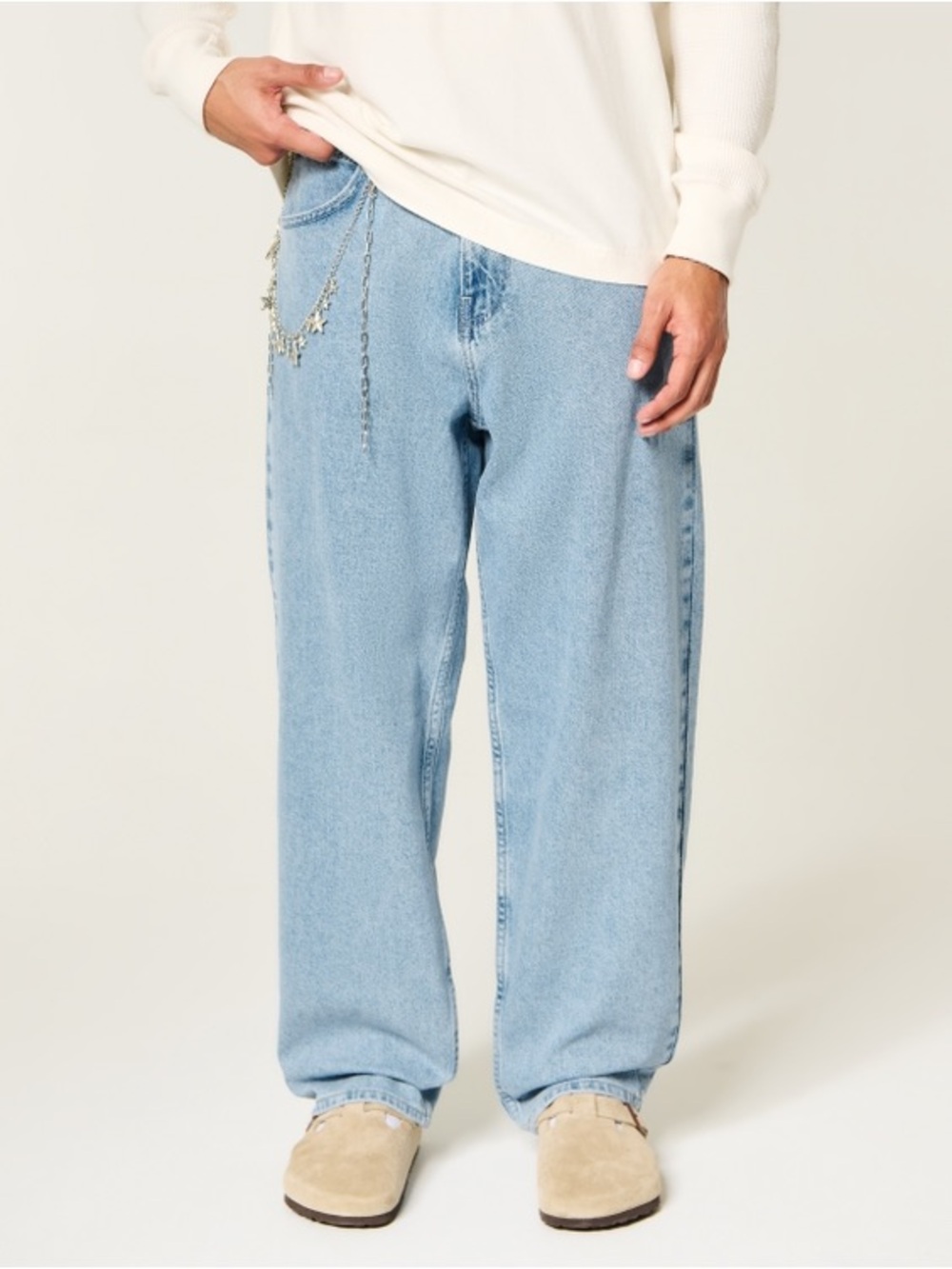 Hollister Skater Baggy denim jeans size 28x30 - Picture 2 of 3